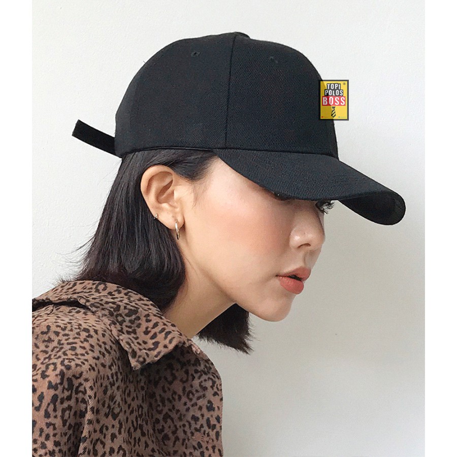 HARGA TERMURA!!!TOPI POLOS UNISEX BAHAN TEBAL DAN HALUS RAFEL