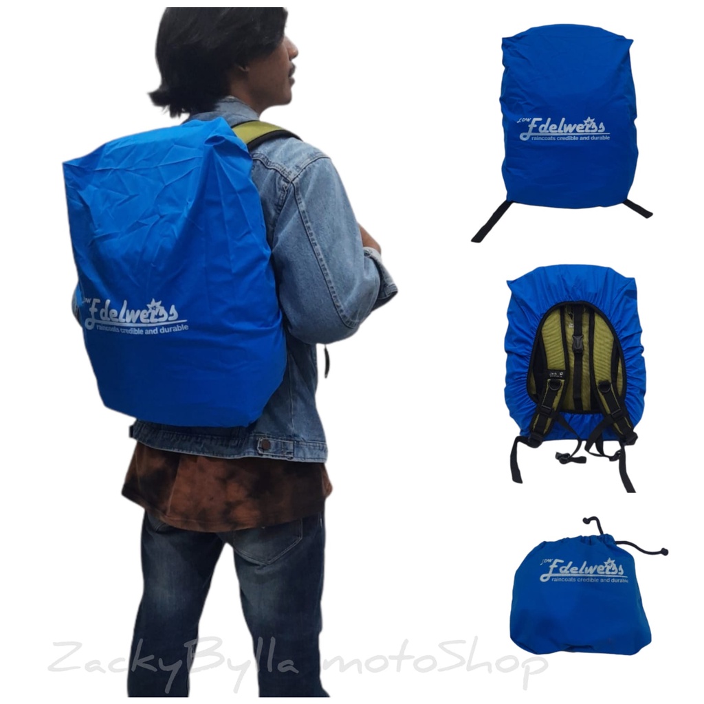 Rain Cover Bag Coverbag EDELWEISS Pelindung Tas Ransel dari Hujan dan Debu