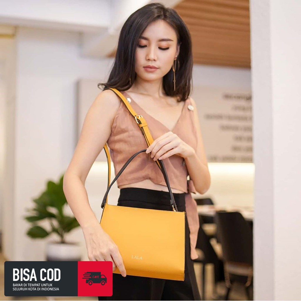 INDY BAG YELLOW GRATIS INISIAL NAMA