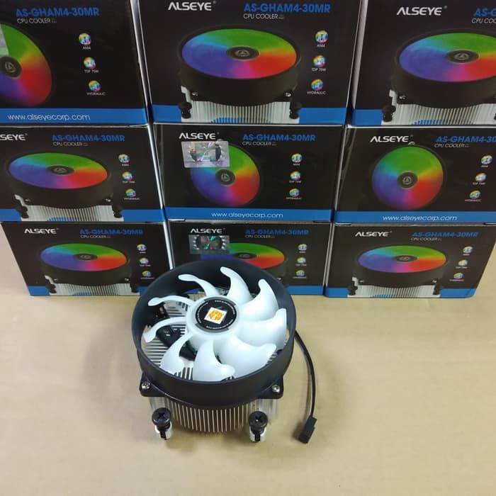 Alseye AS-GHAM4 30MR Fan Processor AMD Auto RGB