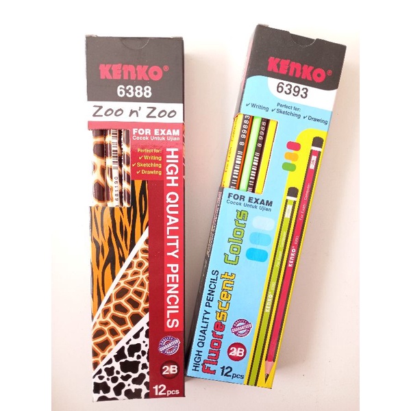 

Pensil 2B Kenko Karakter Motif Lucu