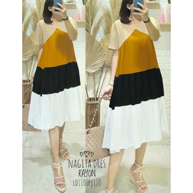 DRESS RAYON PREMIUM/DRESS NAGITA RAYON