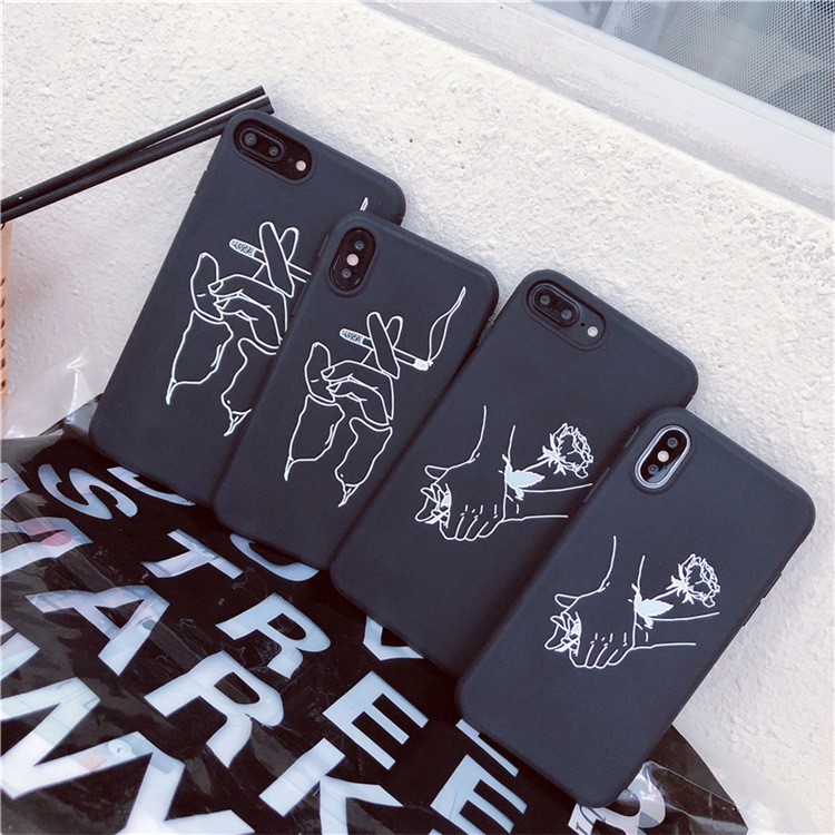 COUPLE Softcase Printing Oppo neo7 f1s a1k a7 a5s f9 vivo v9 y83 y71 y53 y91 y93 redmi 4a 7a 6a 4x