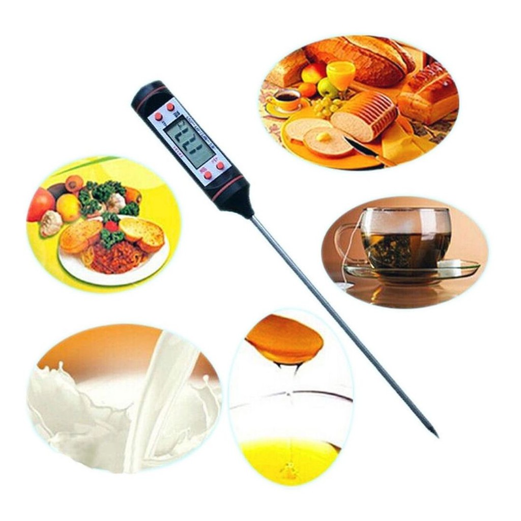 Alat Pengukur Digital Suhu Minyak Air Makanan Kopi Food Thermometer 111147