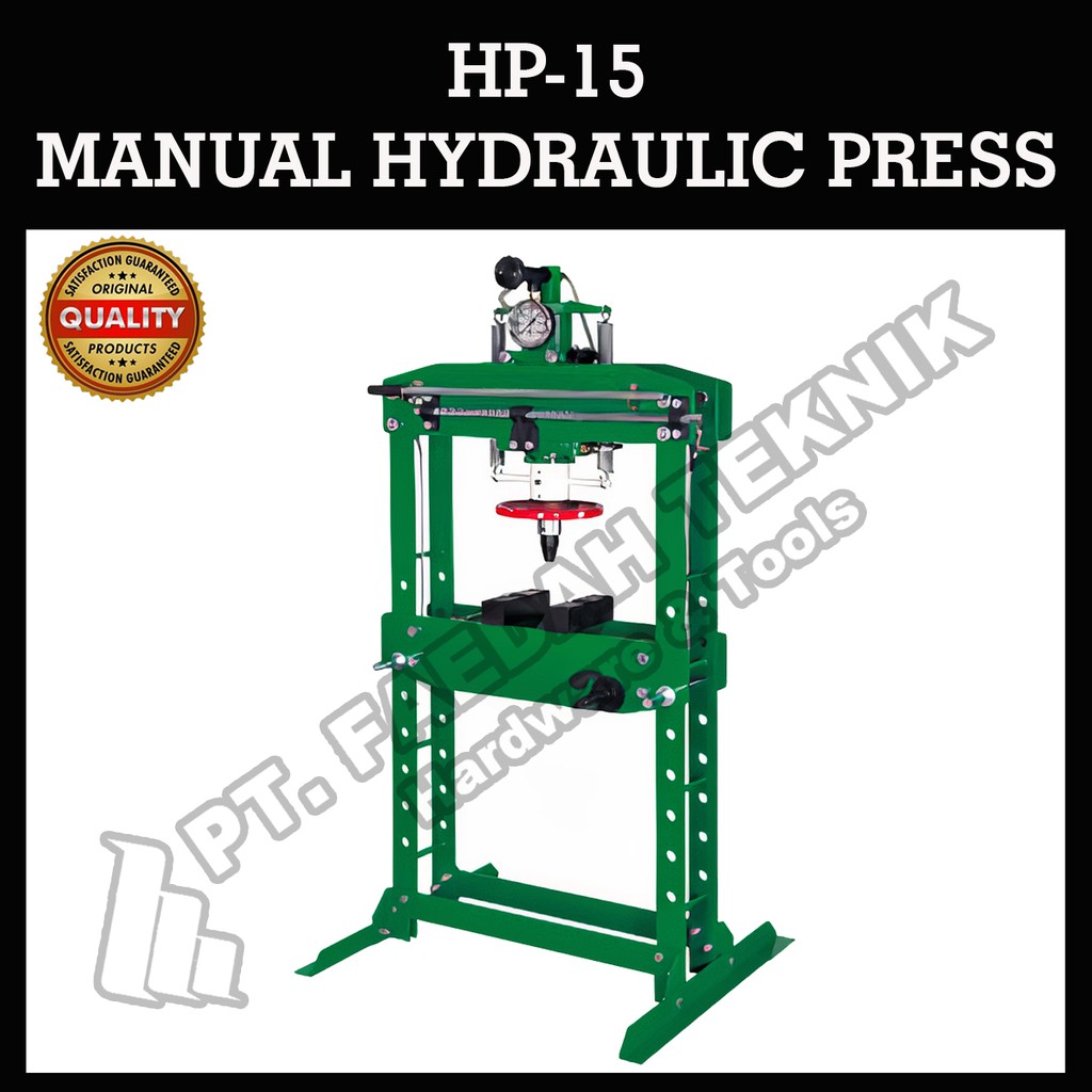 HP-15 Manual Hydraulic Press (Mesin Press Hydraulic Manual)