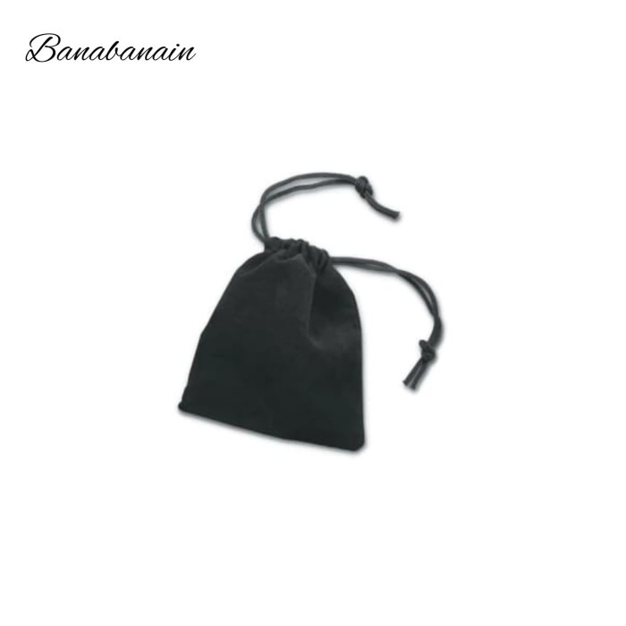 

NEW Jewelry Bag Velvet Kantong tempat aksesoris beludru tali serut KTBVV - M