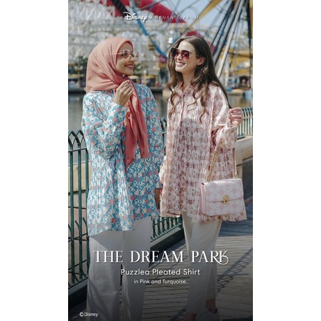 PUZZLEA PLEATED SHIRT BENANGJARUMXDISNEY