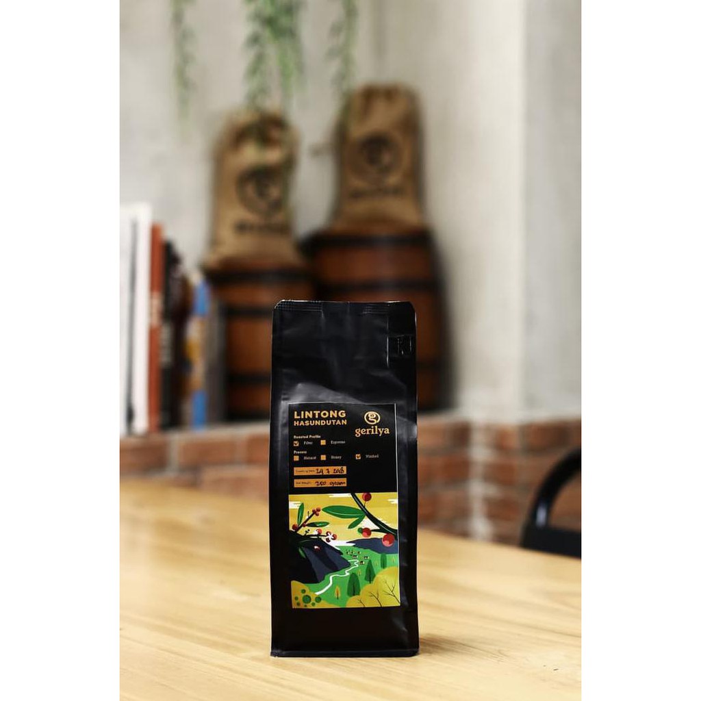 

Kopi- Kopi Single Origin Arabica Lintong Hasundutan 250gr -Biji-Kopi.