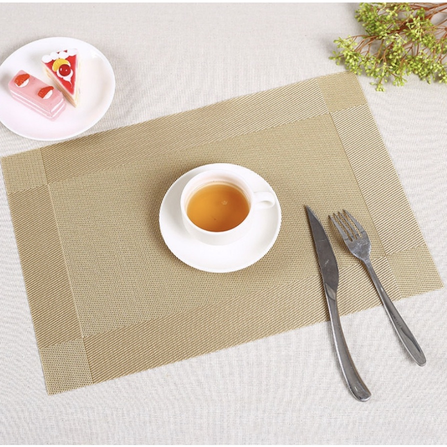 Tatakan Piring Gelas Meja Makan / Table Mat Anti Panas 45x30cm