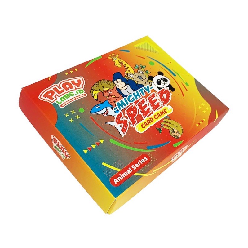 PLAYLABS MIGHTY SPEED CARD GAME - MAINAN EDUKASI