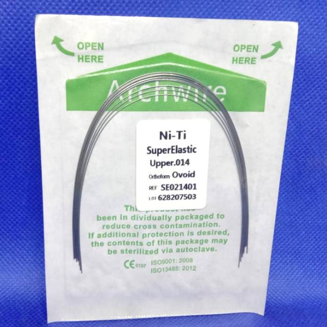 Niti 014 Upper/Kawat Behel (Dental (Gigi)