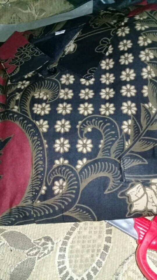 [full Ffurin] Kemeja Batik Pria Lengan Panjang Motif Jayanegara Bahan Katun Halus Sragenan