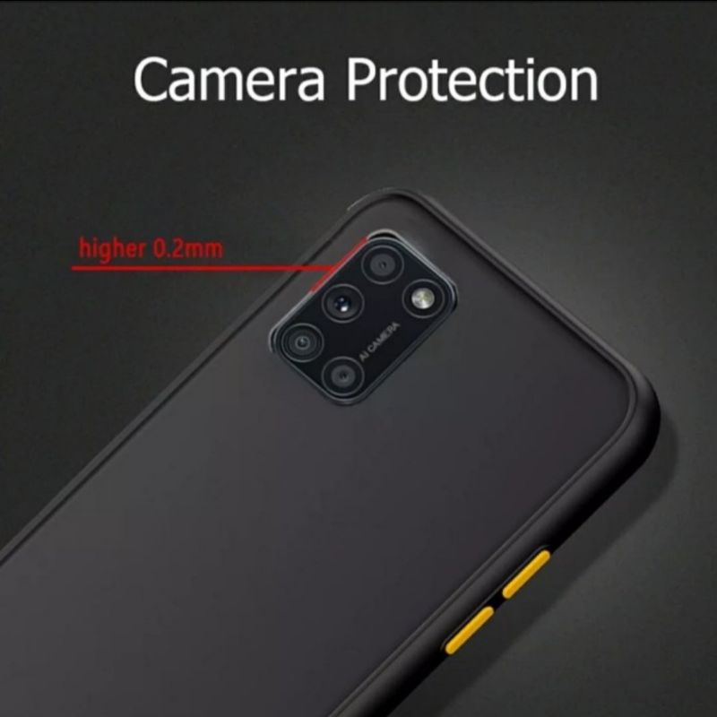 case ORIGINAL SAMSUNG GALAXY A31 AERSOFT HARD CASE MATTE TPU CASE