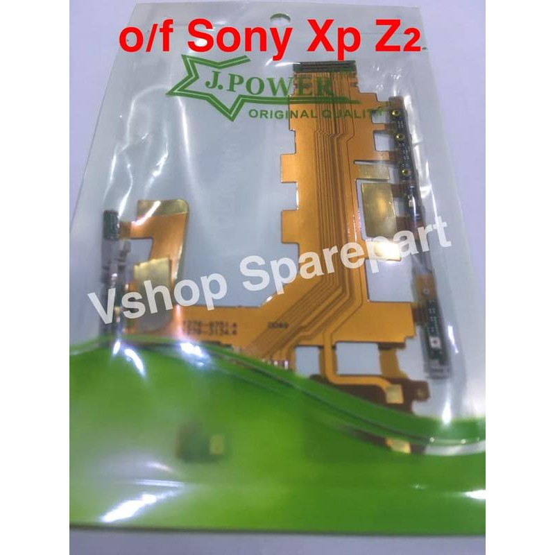 Flexi Flexibel Flexible On Off Volume Sony Xperia Z2 D6502 D6503