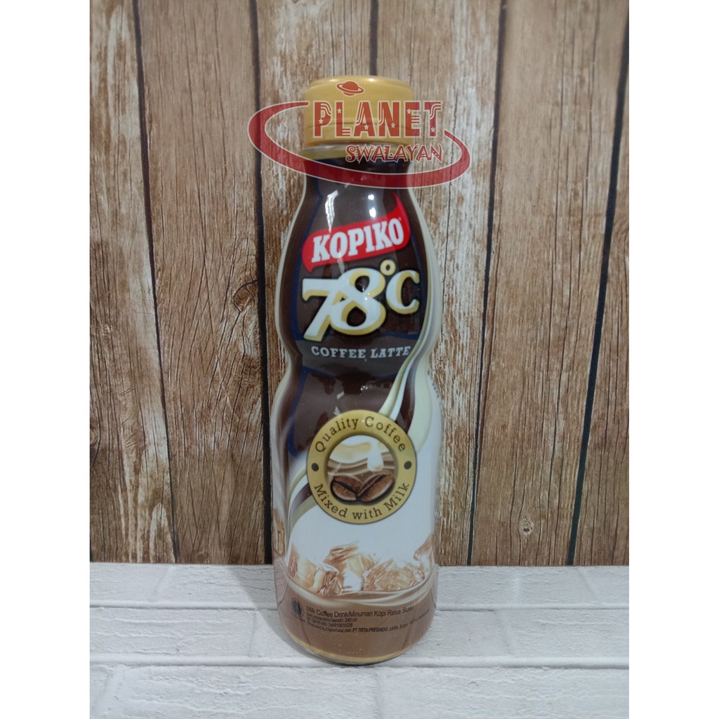 

KOPIKO 78°C COFFEE LATTE