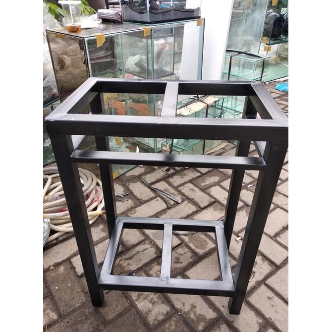 restok RAK AQUARIUM HOLO 4x4 UKURAN 50x30cm unggulan
