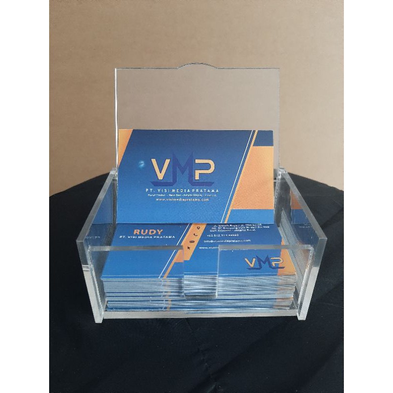

NAME CARD ACRYLIC/ TEMPAT KARTU NAMA AKRILIK