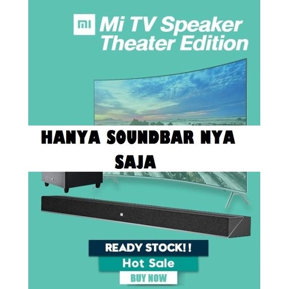 XIAOMI SOUNDBAR CINEMA EDITION HOME TEATHER HANYA SOUNDBARNYA SAJA