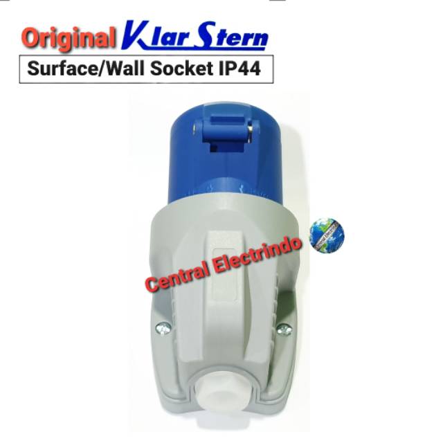 Surface Mounting Wall Socket 3Pin 16A (KS 113) KlarStern High Quality.