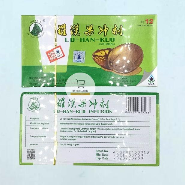 

((C-OII_✪)) Luo Han Kuo / Lo Han Kuo Infusion Luohankuo Luohanguo Instant isi 12-proses cepat