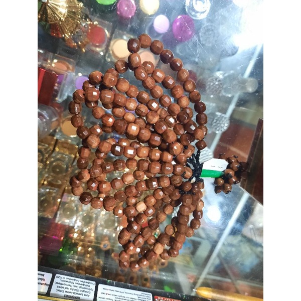 Gelang Kaukah motiv/Gelang Biji Kaukah Martapura