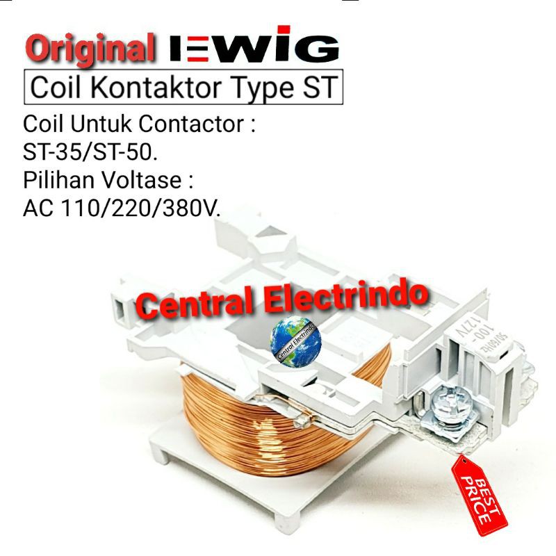 Koil Coil Kontaktor Contactor EWIG ST-35/ST-50.