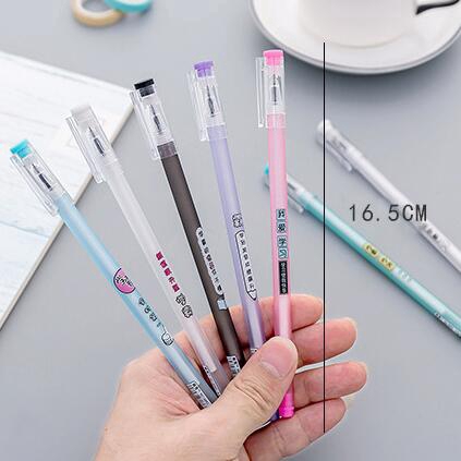 Pulpen Gel Portable Anti Air Gaya Korea untuk Pelajar / Kantor