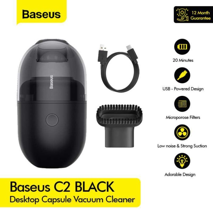 BASEUS C2 DESKTOP CAPSULE VACUUM CLEANER