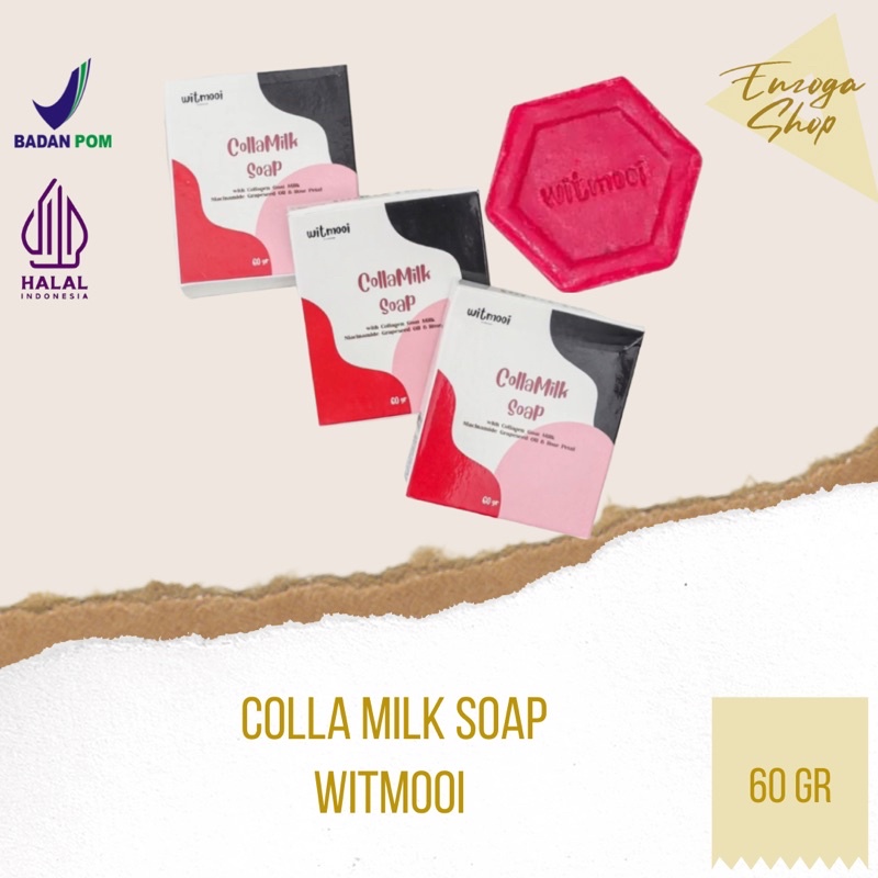 READY Colla Milk Soap by Witmooi Sabun Whitening