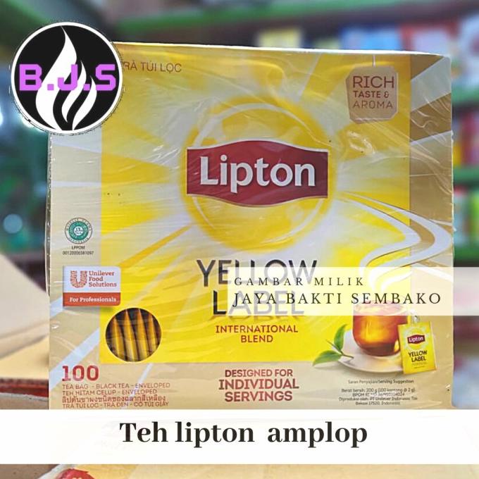 

BEST SELLER TEH LIPTON YELLOW LABEL 100 DISCOUNT