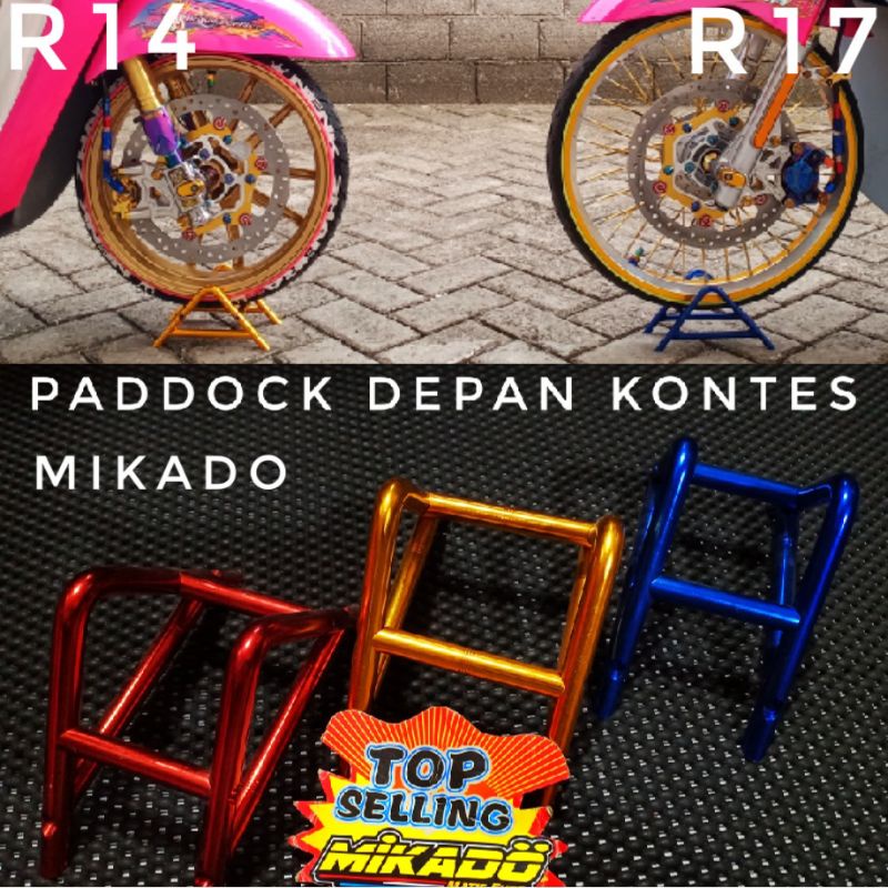 Paddock depan kontes padok padock universal pedok pedock babylook novice ring 17 14 cnc baut probolt