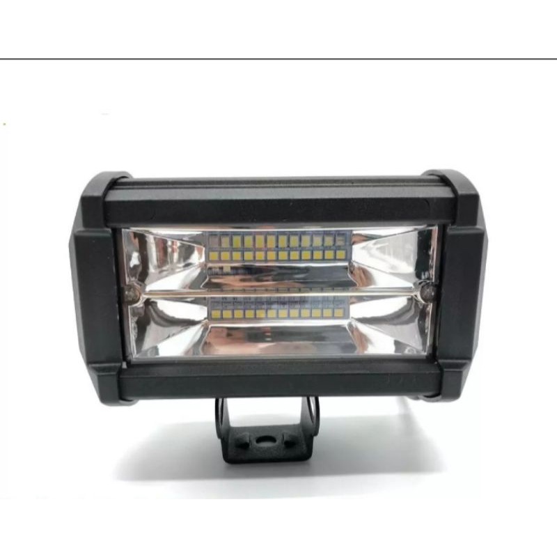 lampu tembak/sorot led 24 mata 2 susun warna putih