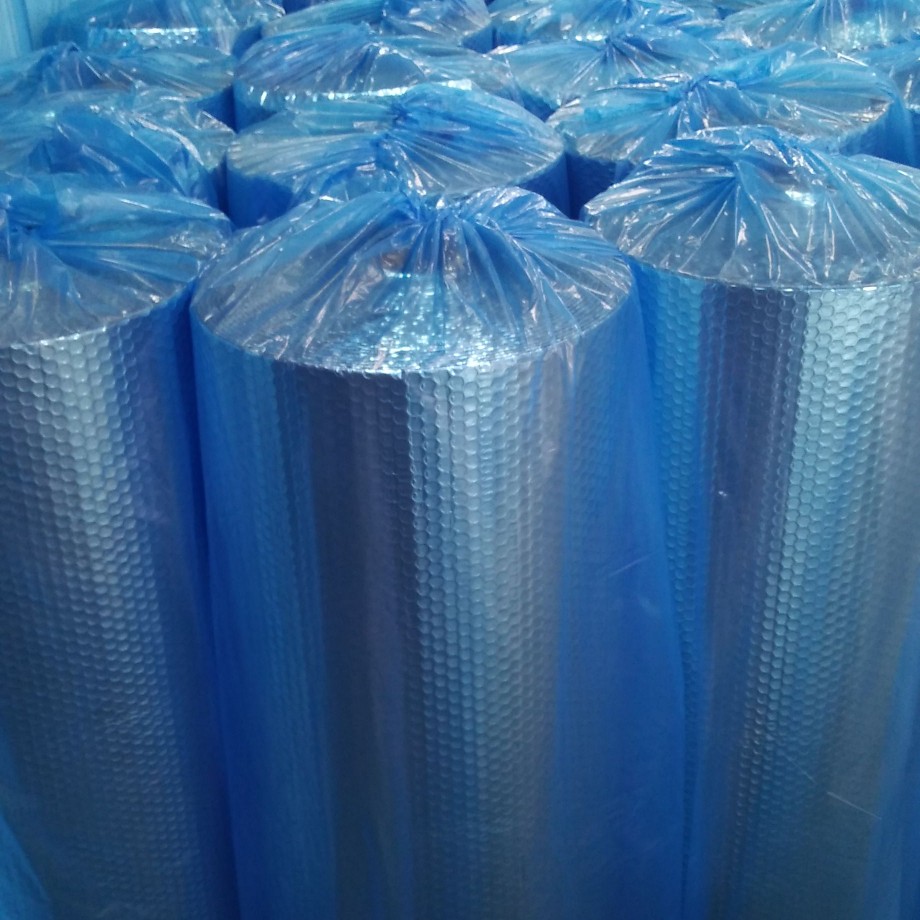 BUBBLE FOIL Murah Aluminium Foil Bubble Aluminium Peredam Panas Insulasi Atap Metalizing ROLL Besar