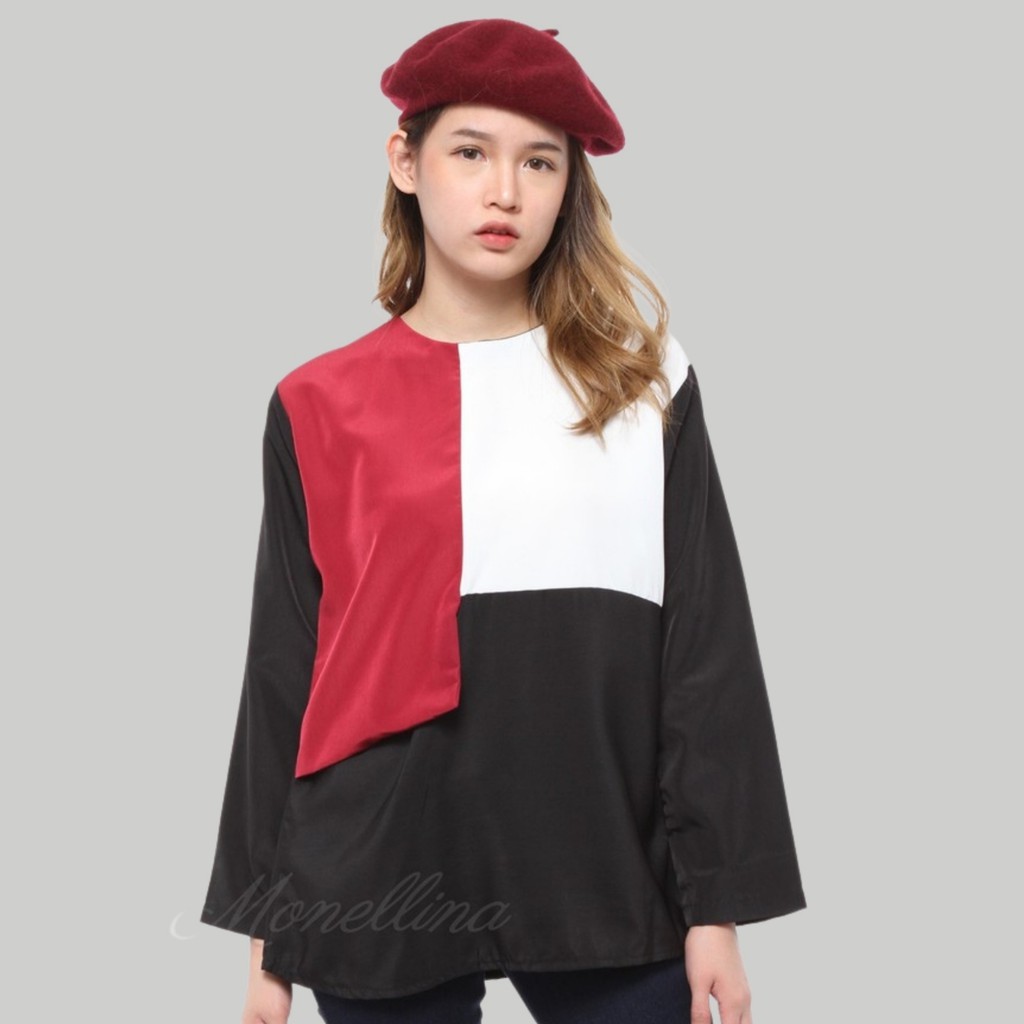 atasan wanita lengan panjang blouse wanita lengan panjang bluse wanita lengan panjang blose wanita l