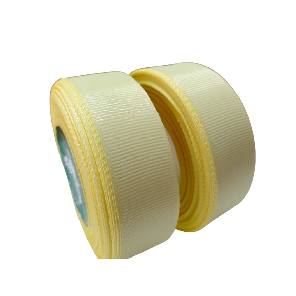 

Pita Grossgrain Kuning MD 1inch /2,5cm Per Roll