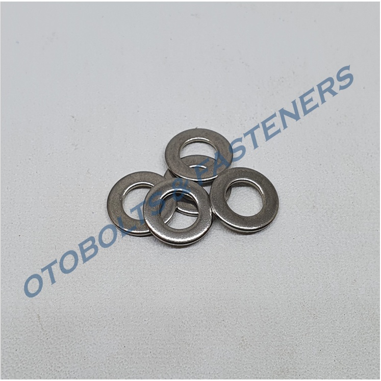 [PAKET 100PCS] SUS304 Ring Plat M4 Stainless Steel