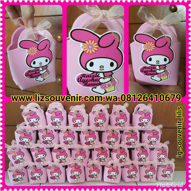 Souvenir aqiqah tempat telur