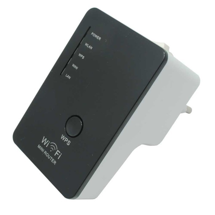 Kextech Wireless-N WiFi Router Repeater 2 LAN Port 300Mbps - LV-WR02B