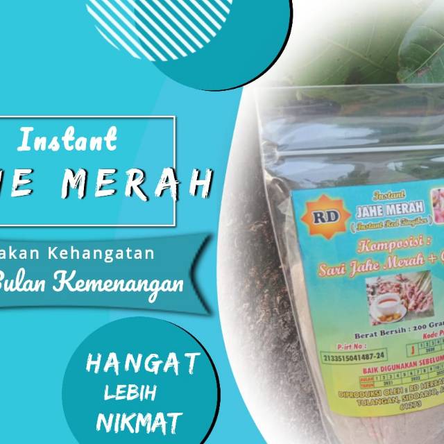 

Jahe merah bubuk