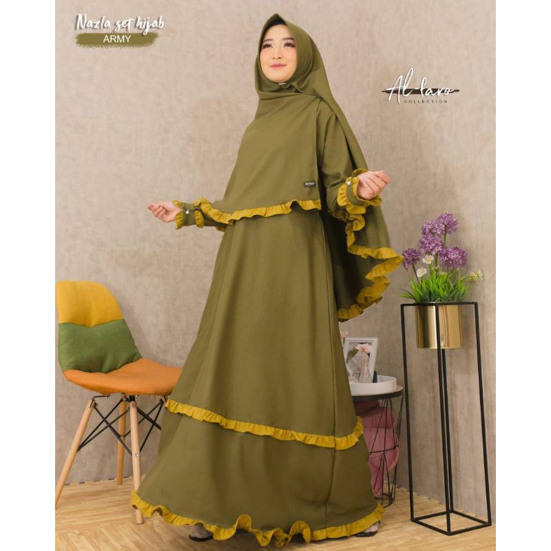 NAZLA Set Syar'i ORI by Alfaro