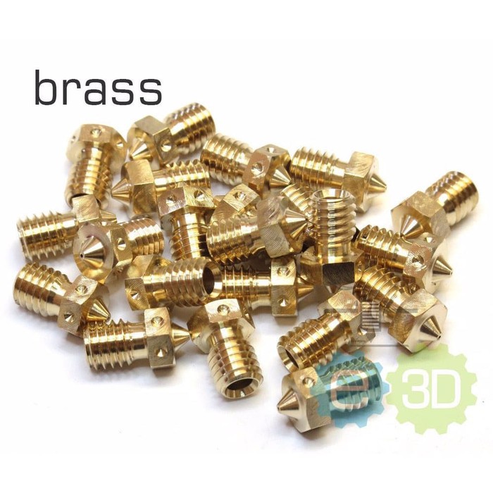 Original E3D V6 0.3 / 1.75 mm Brass Nozzle from UK