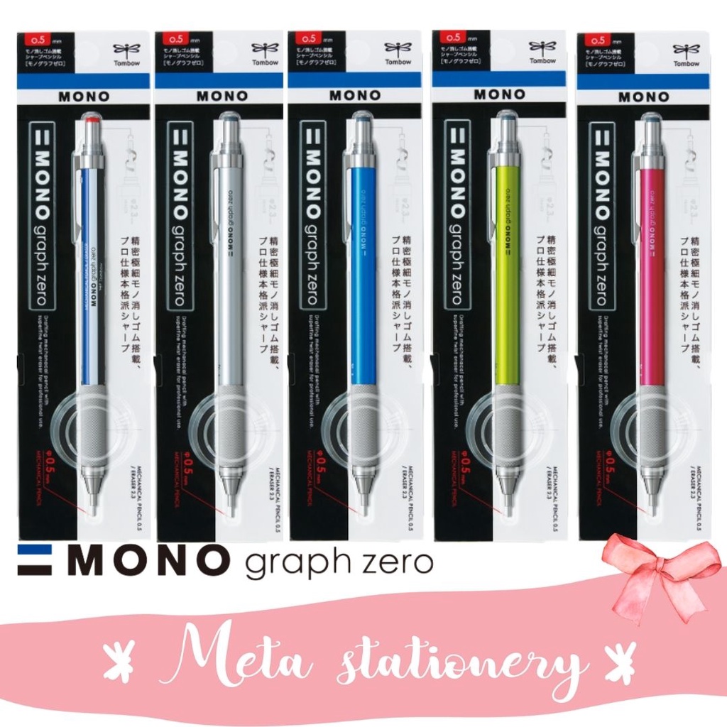 

Pensil Mekanik Mono / Mechanical Pencil Metal Grip 0.5mm