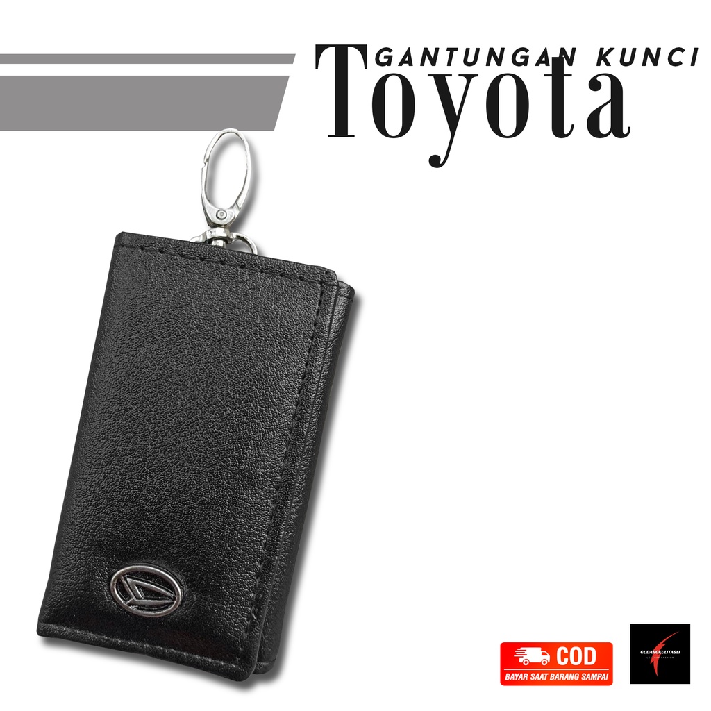 Dompet STNK - Dompet Gantungan Kunci Mobil Motor Model Lipat 3