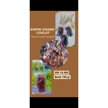 

Keripik Pisang Cokelat