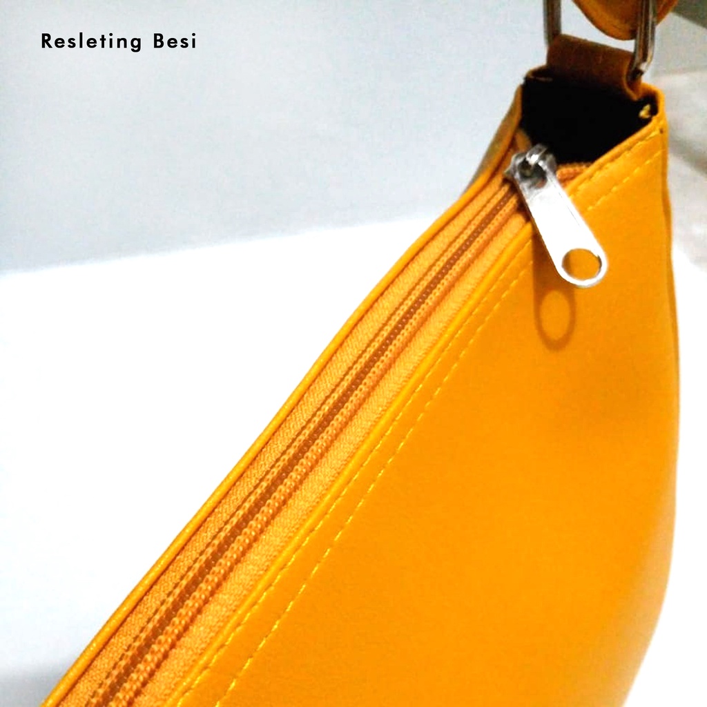 Tas Selempang Wanita Hand bag Kulit Tas Pesta Cewek Polos Sling Bag Fashion slempang Remaja Kekinian