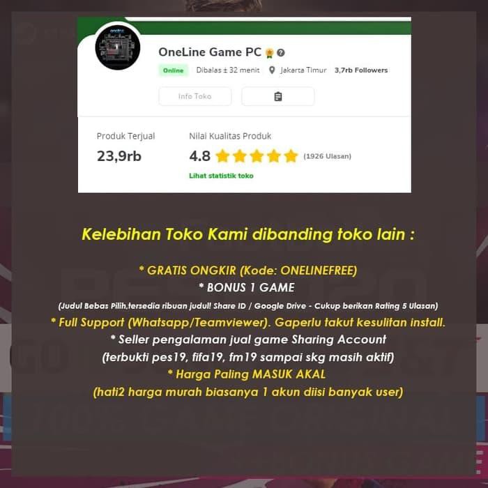 Cd Game Pes 2020 Efootball Latest Patch Game Pc Original Sharing Account Putih Shopee Indonesia