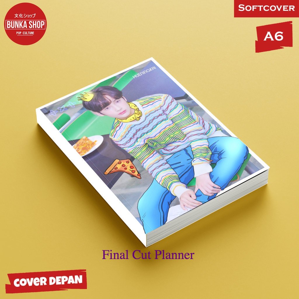 

Pocket Note TXT Hueningkai Softcover A6 Buku Tulis Catatan Notes Agenda Planner Jurnal