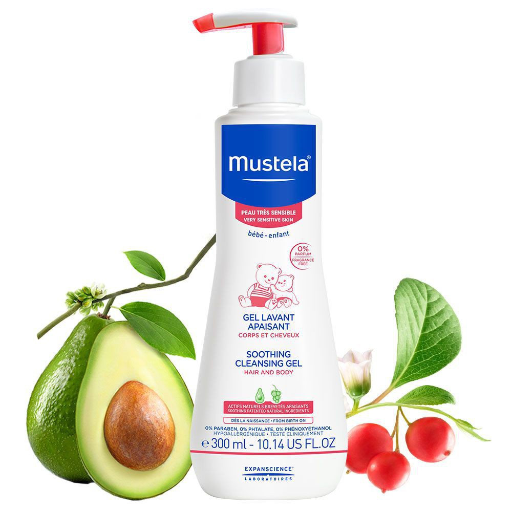 Mustela Very Sensitive Cleansing Gel 300ml