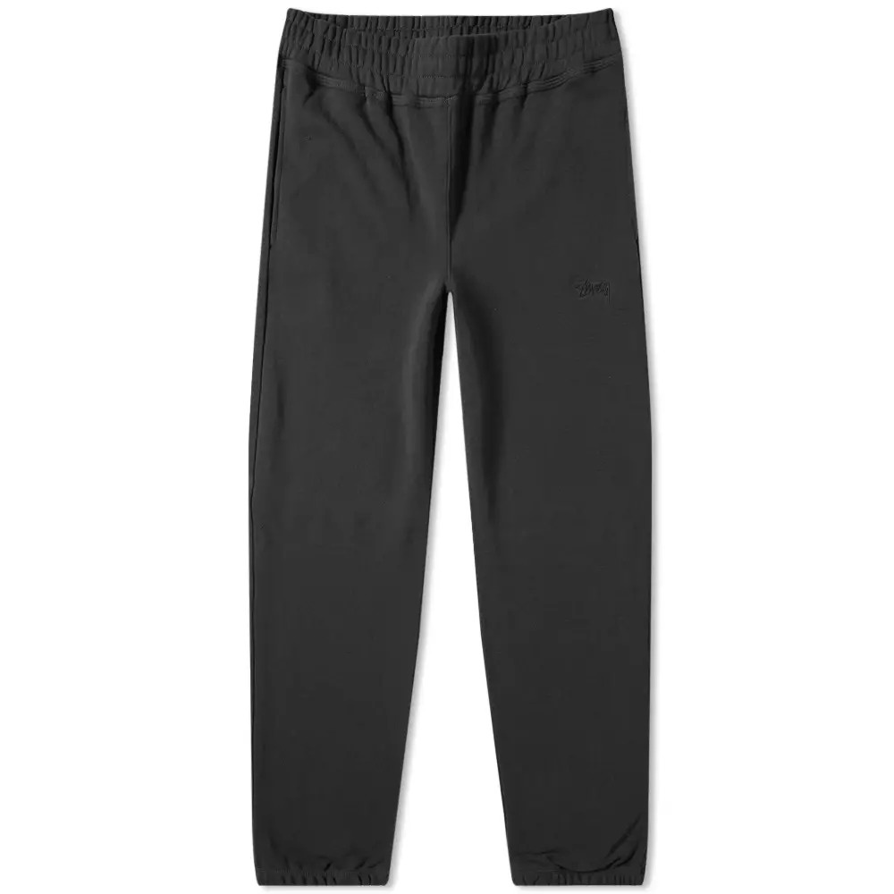 Stussy Stock Terry Pant Black