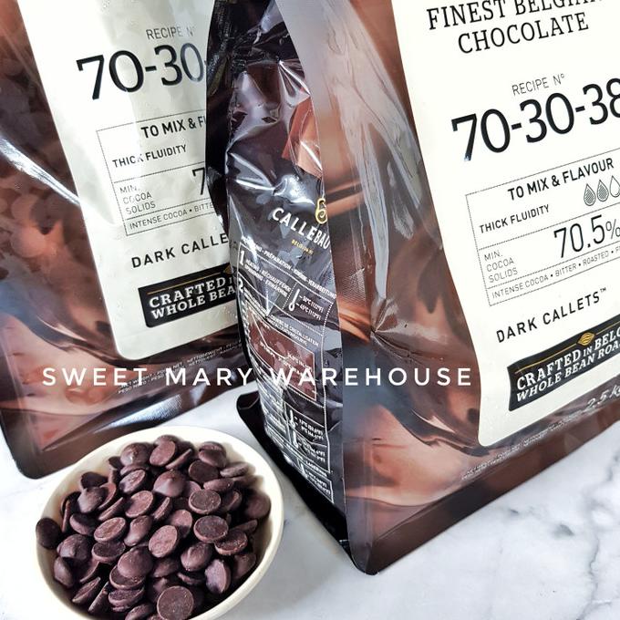 

Callebaut 7030 1kg Dark Extra Bitter Chocolate 70,5% 70% 70-30-38 1kg